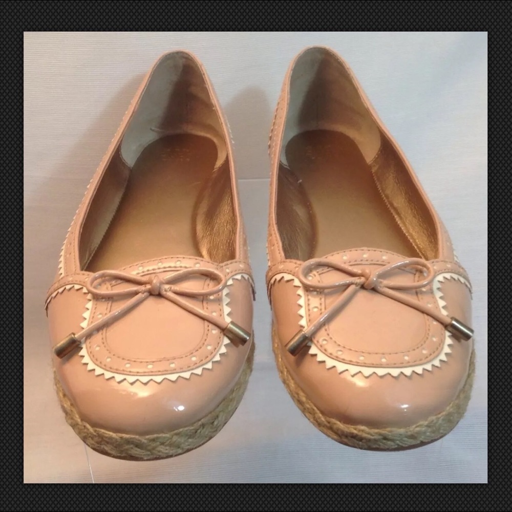 Circa John & David Shoes Flats Womens Beige 10.